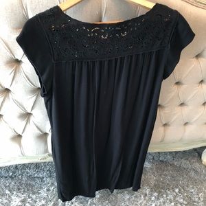 Joie Black Swing Dress, Size M